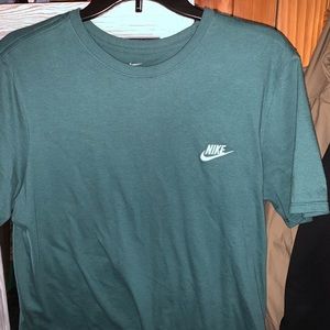 Nike embroidered shirt